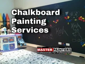 Chalkboard painting services with Master Painters London Ontario