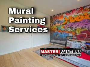 Mural painting with Master Painters London Ontario