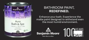 Master Painters of London Ontario suggests using antimicrobial paint in humid areas.