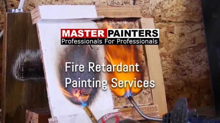 FIRE RETARDANT PAINTING SERVICES - Master Painters of London Ontario