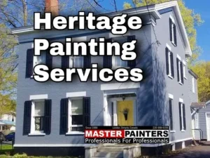 Heritage painting with Master Painters London Ontario