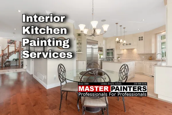 KITCHEN PAINTING SERVICES with MASTER PAINTERS of LONDON ONTARIO