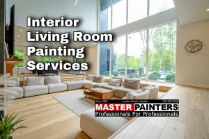 LIVING ROOM PAINTING SERVICES with MASTER PAINTERS of LONDON ONTARIO