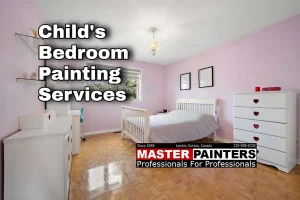 CHILD'S BEDROOM PAINTING SERVICES with MASTER PAINTERS of LONDON ONTARIO
