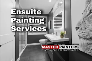 ENSUITE BATHROOM PAINTING SERVICES with MASTER PAINTERS of LONDON ONTARIO