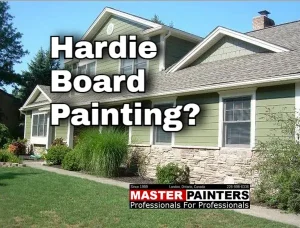 HARDIE BOARD PAINTING SERVICES with MASTER PAINTERS of LONDON ONTARIO